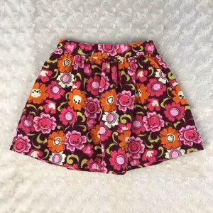 Oshkosh B’Gosh Floral Skirt Corduroy Size 4